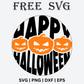 Happy Halloween keychain SVG free and PNG-8SVG