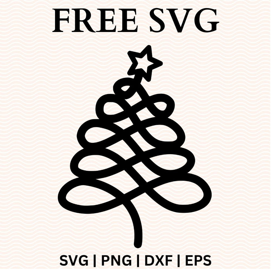 Free Christmas Tree SVG - Cut Files for Cricut | 8SVG – 8SVG