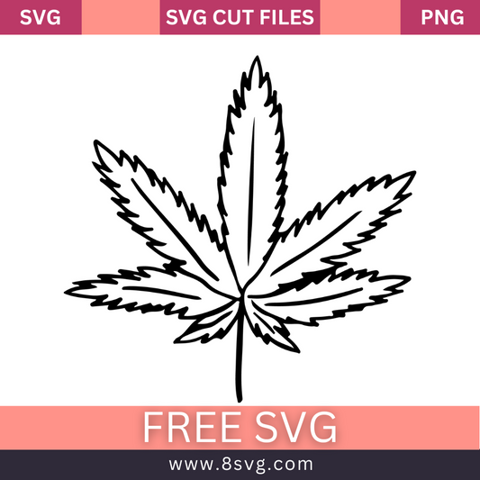420 Outline Svg Free Cut File For Cricut- 8SVG