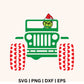 truck Grinch SVG Free File For Cricut & Silhouette-8SVG