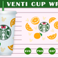 Mickey Starbucks Wrap SVG Free And Png Download- 8SVG