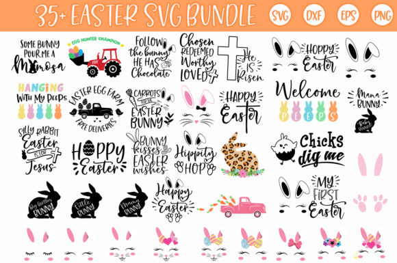 50 Easter svg bundle- 8SVG