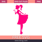 Barbie Full Body SVG Free for Silhouette and Cricut- 8SVG