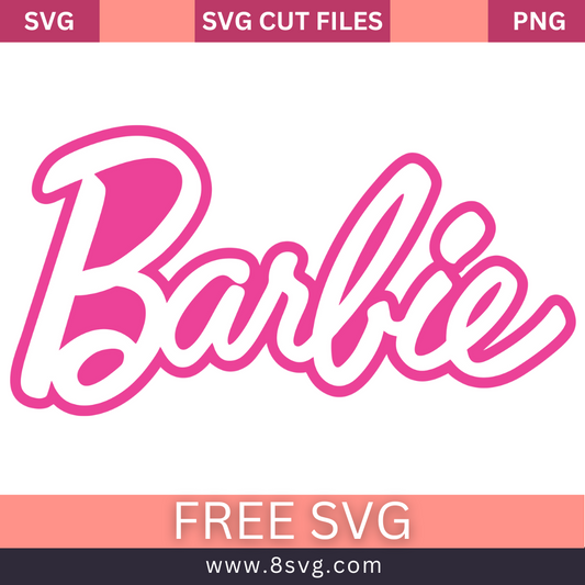 Barbie Logo SVG Free for Cricut - Download Now and Craft Away!- 8SVG