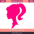 Barbie Silhouette SVG Free Download for Cricut – RNOSA LTD | 8SVG