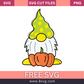 Fall Gnome Svg Free Cut File For Cricut- 8SVG