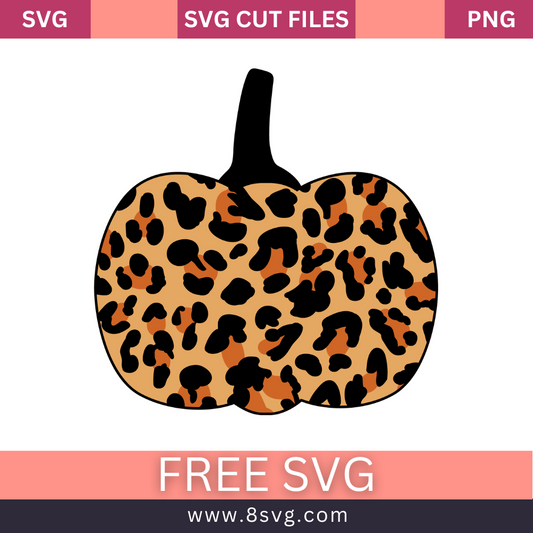 Fall Pumpkin Svg Free Cut File- 8SVG
