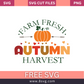 Farm Fresh Autumn Harvest Fall Svg Free Cut File For Cricut- 8SVG