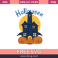 Halloween Spooky House Svg free cut file- 8SVG