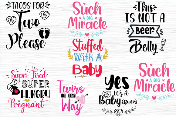 +27 pregnancy svg bundle- 8SVG