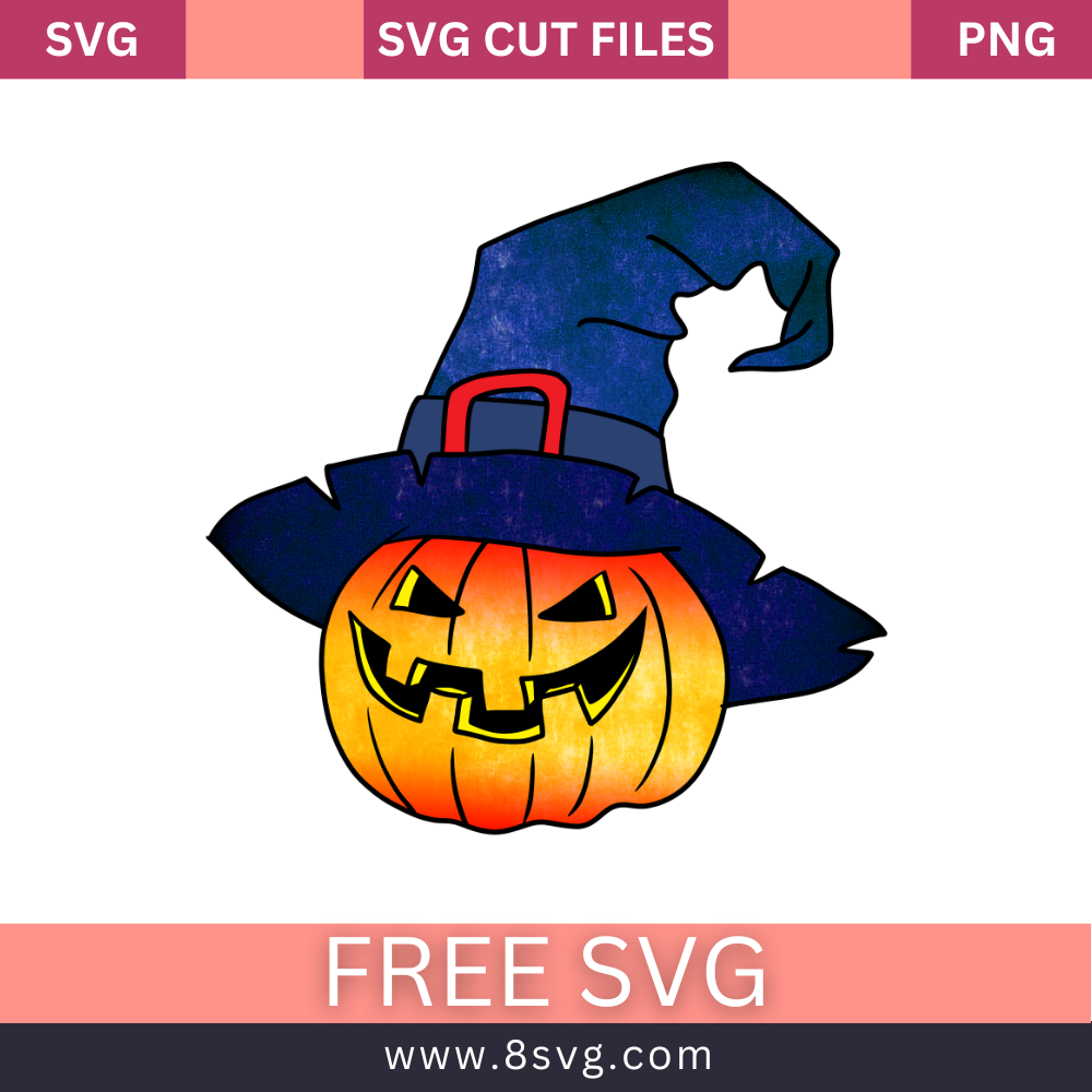 Pumpkin Jack O'lantern Carving Svg Free Cut File