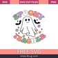 Spooky Teacher Svg Free Cut File halloween Svg Design- 8SVG